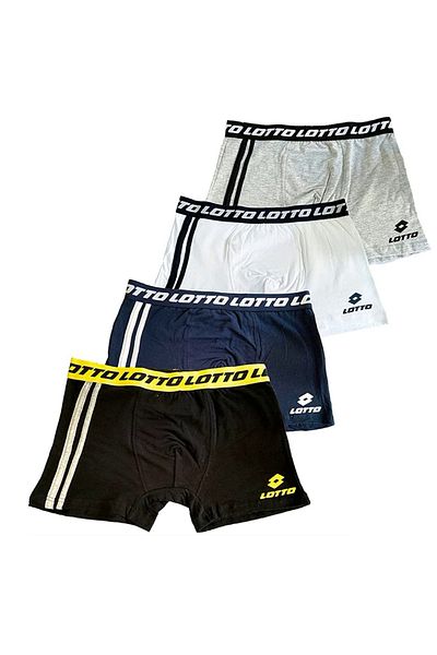 Lotto Set 6 Boxeri barbati Lotto LB1011, Multicolor Multicoor M INTL