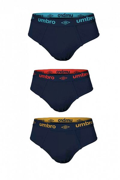 UMBRO Set 3 chiloti barbati Umbro Bleumarin S INTL