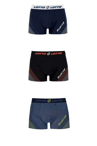 Lotto Set 3 Boxeri barbati Lotto LB1260 Multicoor M INTL
