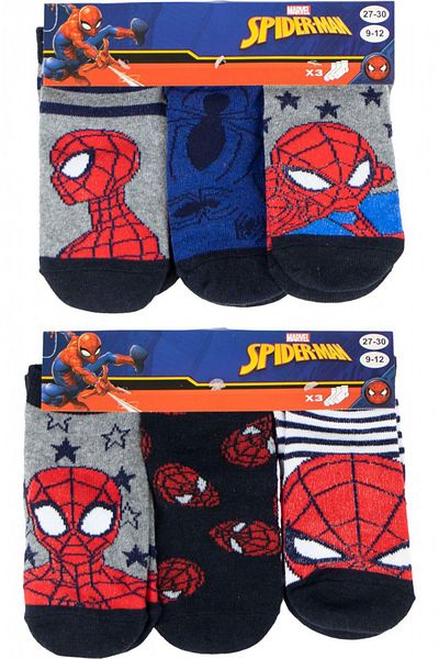 SPIDERMAN Set of 6 boys' socks Spiderman Multicolor 31-34 EU