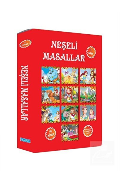 Parıltı Yayıncılık Neşeli Masallar - 10 Kitap Set