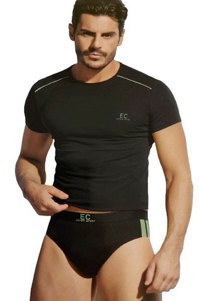 Enrico Coveri Set tricou si chiloti Enrico Coveri Negru M INTL