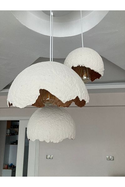 Aslan Concrete Pendant Chandelier 3 Pcs 40/30/20 cm