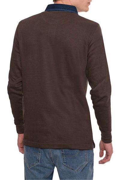 Harmont & Blaine Bluza Polo pentru barbati, maneca lunga Harmont & Blaine Maro M INTL