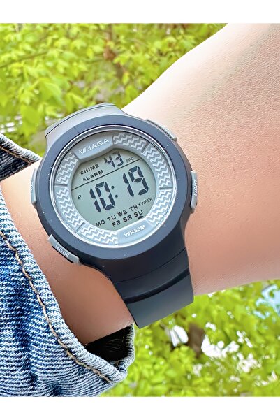 Jaga 10 ATM SU GEÇİRMEZ SİLİKON KORDON ÇOCUK KOL SAATİ (DENİZDE VE HAVUZDA KU...