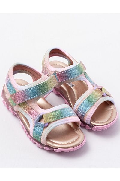 p papuccum ortopedi çocuk ayakkabıları Sandale sport colorate pentru fete cu talpă anti-alunecare