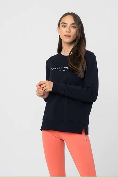 Tommy Hilfiger Bluza dama Tommy Hilfiger WW0WW28220 Bleumarin inchis S INTL