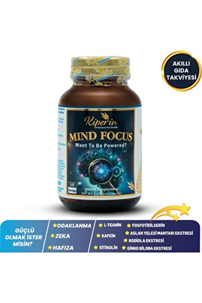 Kiperin Mind Focus 60 Kapsül