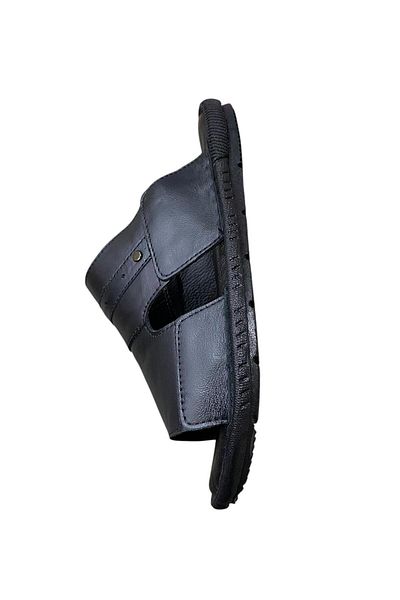 PANTER Men's Genuine Leather Slippers