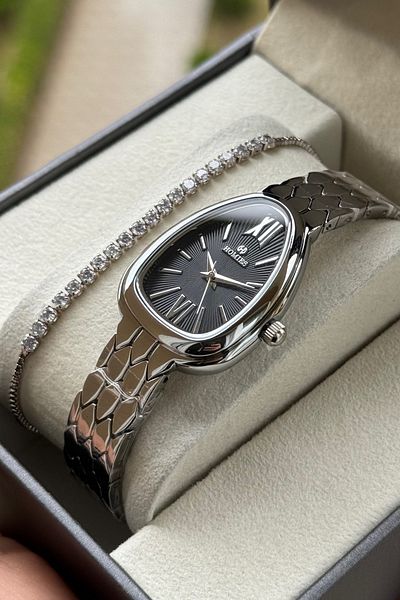 Homies Women's Watch Snake Model Special Gift Box for Mother's Day and Bracelet Gift.Hm0902