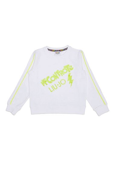 Liu Jo Bluza pentru fete Liu Jo Alb 104 CM