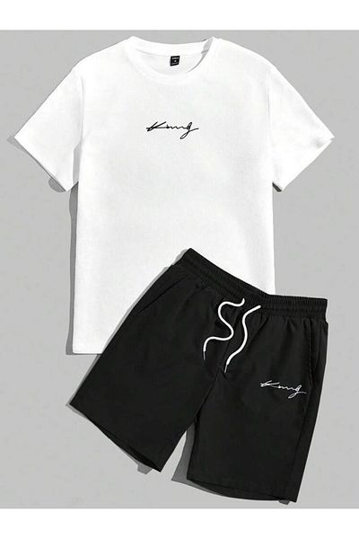 SEDA IŞIKLAR Unisex Women-Men Shorts-T-Shirt Printed Suit