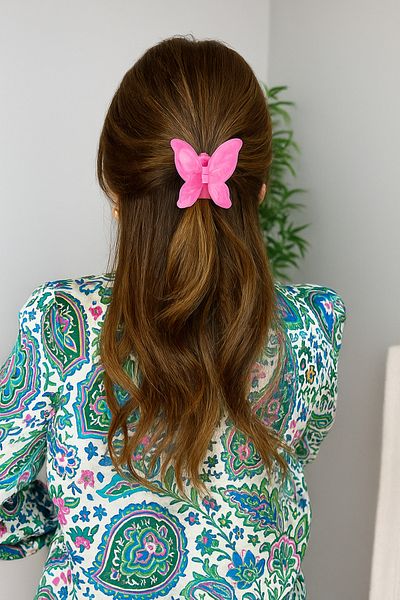 Srctech Bone Butterfly Figure Pink Buckle
