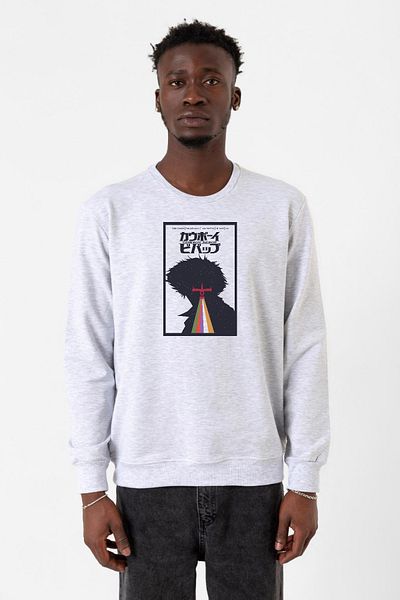 Tshirthane Σε δούμε στο διάστημα Cowboys Μινιμαλιστική αφίσα Anime Ανδρική φούτερ Karmelange 2ip