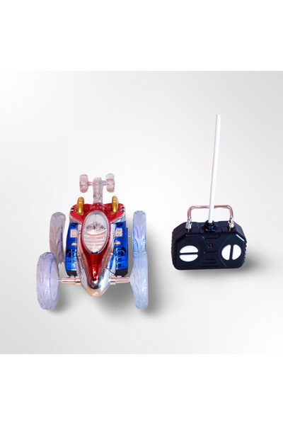 Mia Uzaktan Kumandalı Takla Atan Akrobat Araba Işıklı 360 Derece Dönebilen Pilli