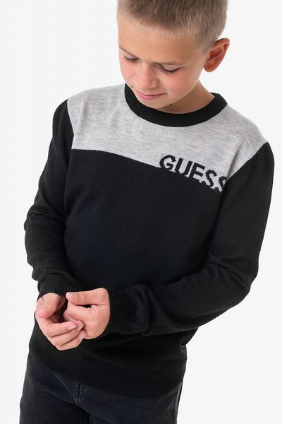 Guess Bluza pentru baieti Guess L2BR03 Negru 152 CM
