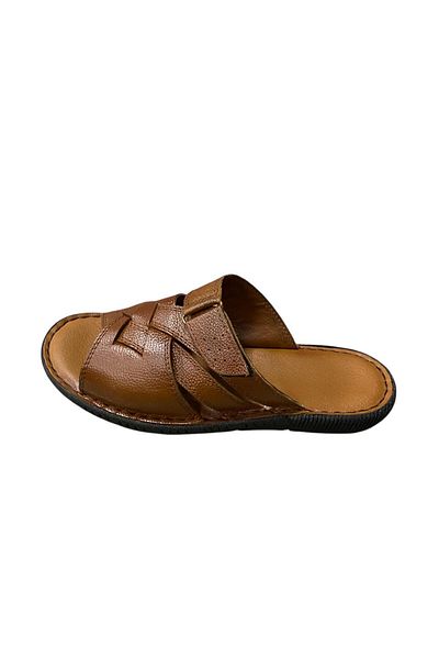 PANTER Men's Genuine Leather Slippers