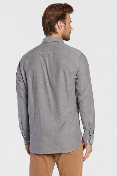 Tommy Hilfiger Camasa barbati Tommy Hilfiger Oxford MW0MW25037 Gri XL INTL