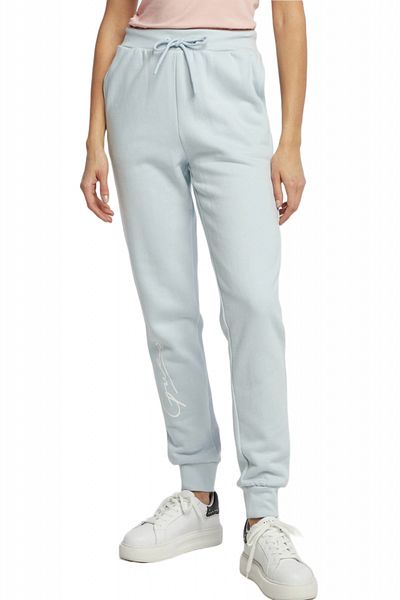Guess Pantaloni trening Guess Alexandra O1BA11 Albastru deschis L INTL