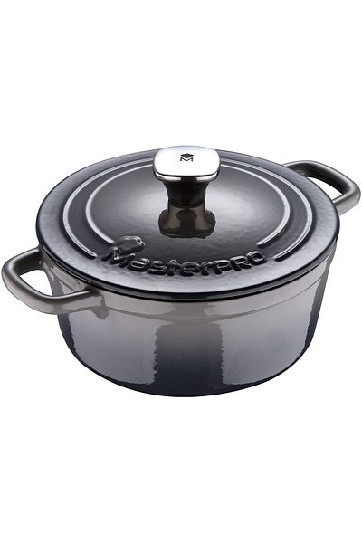 MasterPro Masterpro Unique low saucepan with lid