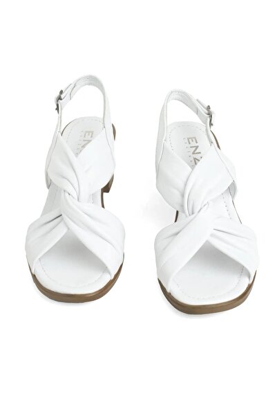 ENZO ЖІНОЧІ ВНУТРІШНІ-ЗОВНІШНІ Справжня шкіра Анатомічна підошва Товстий каблук Відкриті туфлі