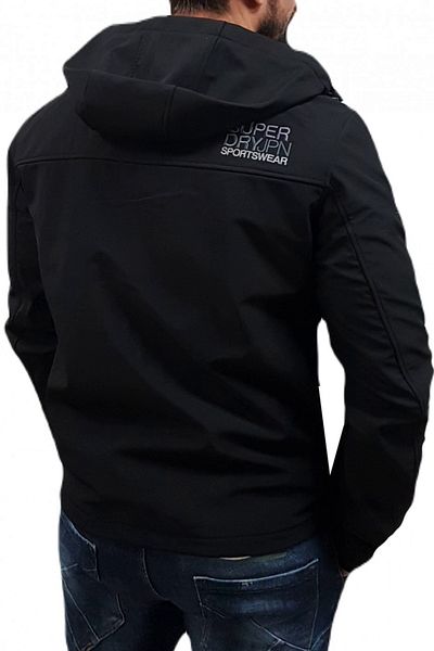 SUPERDRY Geaca barbati Superdry Soft Shell M5011824A Negru 2XL INTL