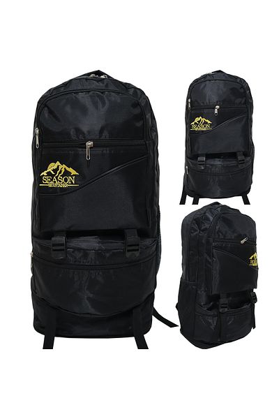 SEASON MOUNTAINER Camping Bag, Backpack, Mountaineer, 4 Compartments, 40+ Liters
