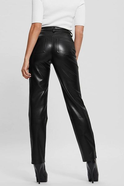 Guess Guess Kelly eco-leather pants W3RA0M Black W27-L29 US