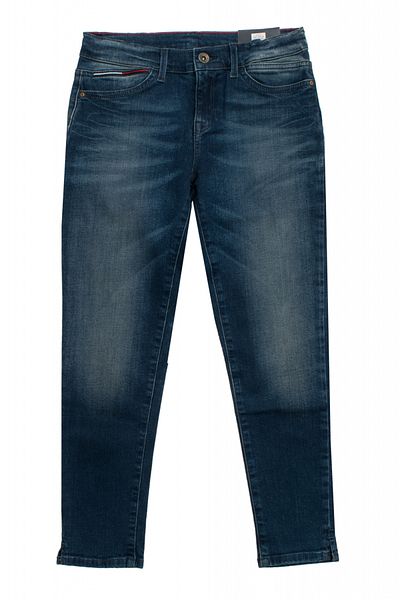 Tommy Hilfiger Blugi fete Tommy Hilfiger CX27139136 Albastru 140 CM