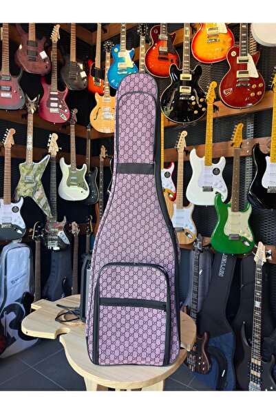 PENA MÜZİK Pembe Elektro Gitar Kılıfı