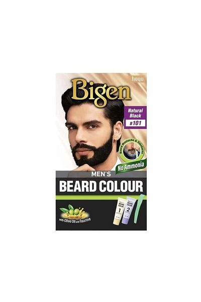 alatar Bigen Beard Dye Natural Black Ammonia Free - B101