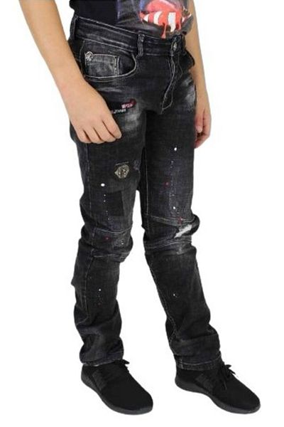 RG512 Blugi baieti RG512 Negru 116 CM