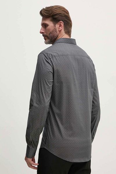 Armani Exchange Camasa barbati AE 6DZC25 Gri M INTL