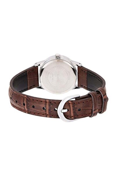 Casio Men's Leather Analog Wrist Watch MTP-V002L-7B2