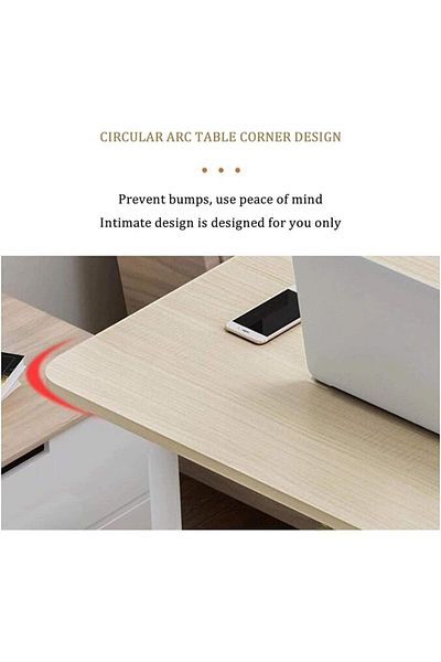 1st Adjustable Height Portable Laptop Desk (40*80cm) - Beige