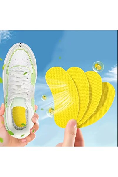 GİRAY 10 adet Ayak ve ayakkabı koku giderici limon aromalı bantlar