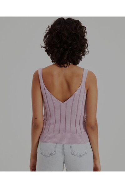 ARDSU Kadin Örgü Desenli Triko Hırka Crop Takımı