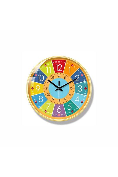 OEM Slices children's wall clock, 30 cm