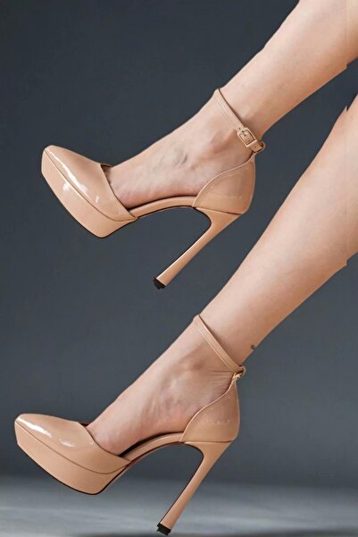 PayBuy Γυναικεία παπούτσια με λεπτό τακούνι με αγκράφα με πλατφόρμα Κομψό σχέδιο