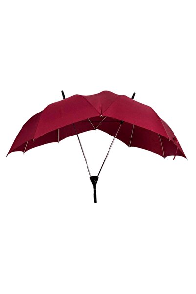 OEM Umbrela Indragostilor pentru cuplu, dubla, rosie