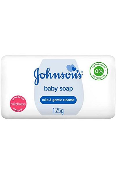 Johnson Baby Soap for Kids - 125g Gentle Moisturizing Bar