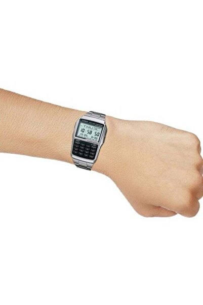 Casio Men's General Data Bank Watch DBC-32D-1ADF - 50 mm - Silver