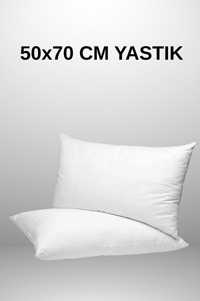 MoMMe Pernă de dormit 50x70 cm Husă de pernă cu fermoar (2 bucăți)