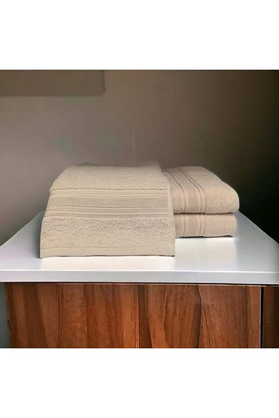 STOREMAX Ntwork Home%100 Cotton Towel Set Body Towel 90X140 Cm, Head Towel 50X80 Cm, Extra Soft