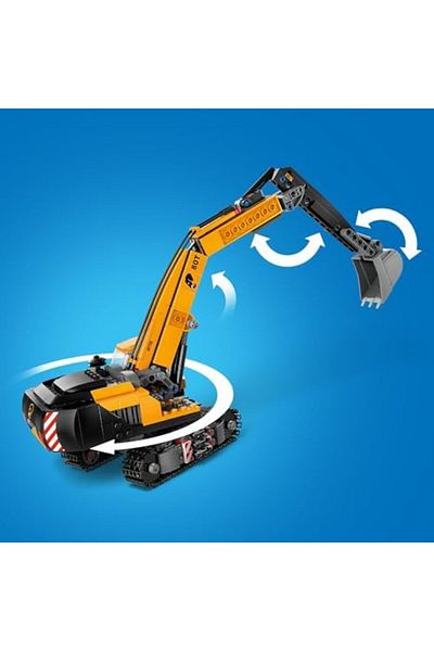 STOREMAX Jvnnastore City Yellow Construction Excavator 60420-8 for Boys and Girls Ages 8 and up
