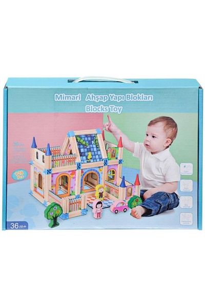 STOREMAX Bystoreby Architecture Wooden Building Blocks Newdesing 646268