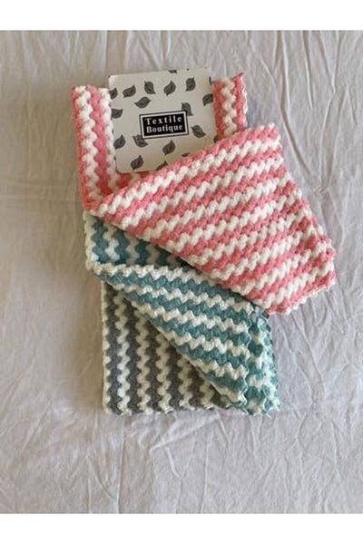 STOREMAX Mu-Artshop Pofuduk Microfiber Bathroom, Kitchen Etc. Cleaning Cloth 3 Pcs (Nks137) Tnca 871301