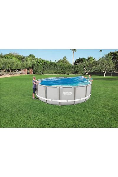 STOREMAX بيستوربي مظلات شمسية لحمامات السباحة المحمولة مقاس 457 سم تصميم جديد 646268