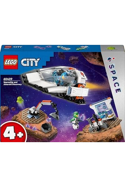 STOREMAX Jvnnastore City Spaceship and Asteroid Exploration 60429-4 Space Lab for Children Ages 6 and up