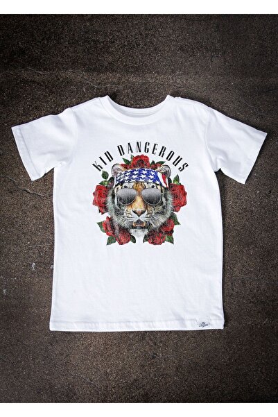 Jose Clothing Tricou imprimat cu mânecă scurtă cu croială supradimensionată